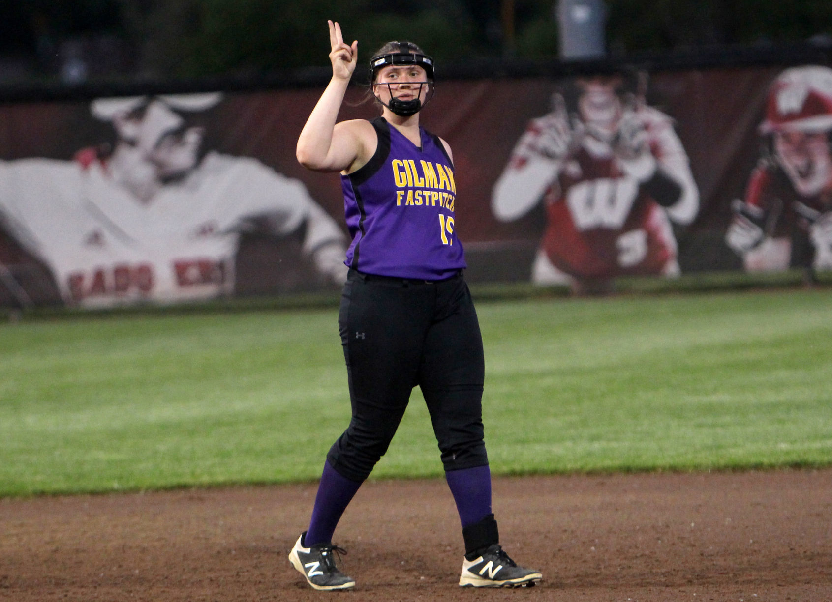 Gilman vs Blair-Taylor softball at Division 5 state semifinals 6-6-19